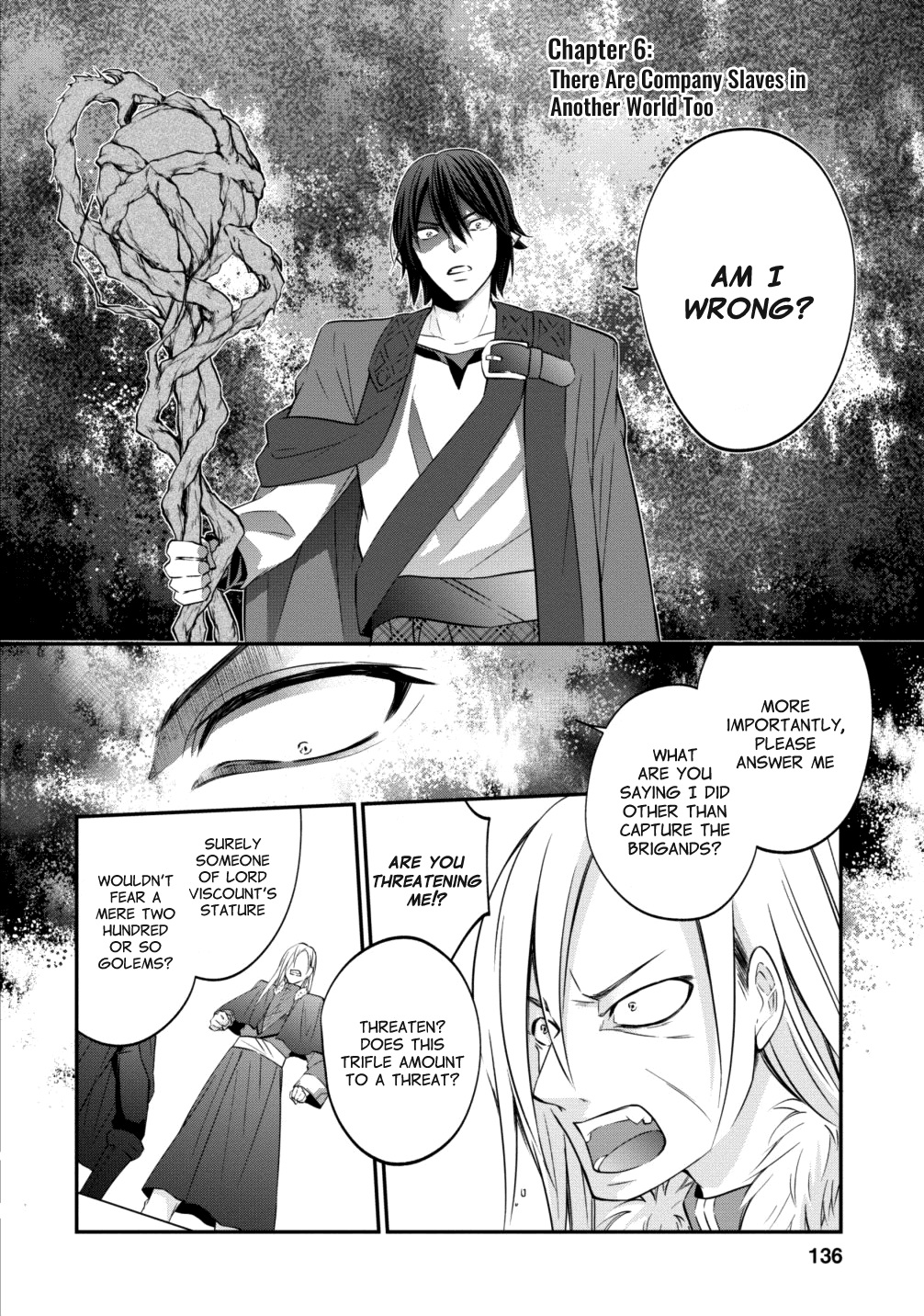 Around 40 "Shachiku" is Golem Master Chapter 6 page 2 - Chapter 6: There Are Company Slaves in Antoher World Too
