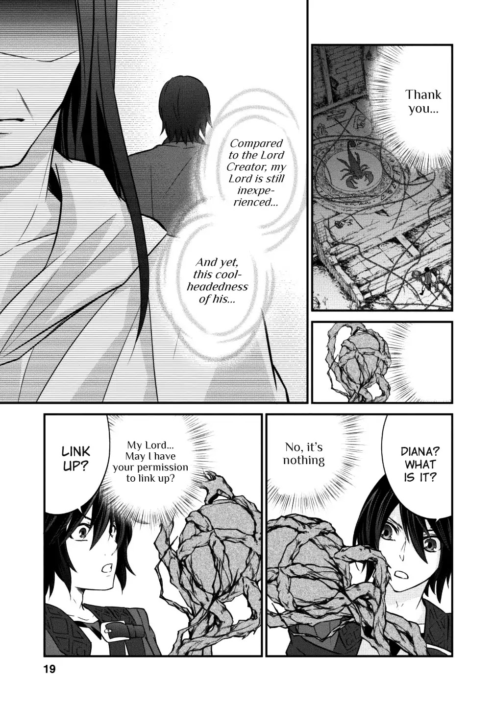 Around 40 "Shachiku" is Golem Master Chapter 7 page 19 - Chapter 7: Slay the Ancient Binding Spell