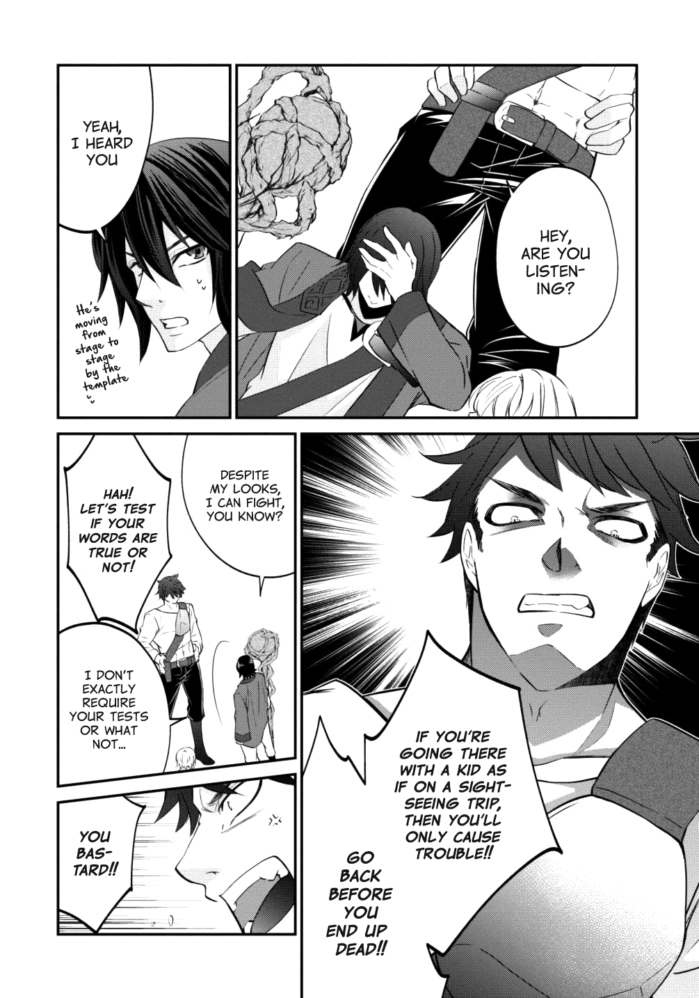 Around 40 "Shachiku" is Golem Master Chapter 8 page 10 - Chapter 8: Walled City of Macumba