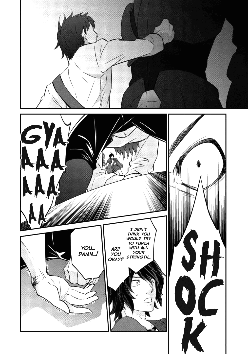 Around 40 "Shachiku" is Golem Master Chapter 8 page 12 - Chapter 8: Walled City of Macumba