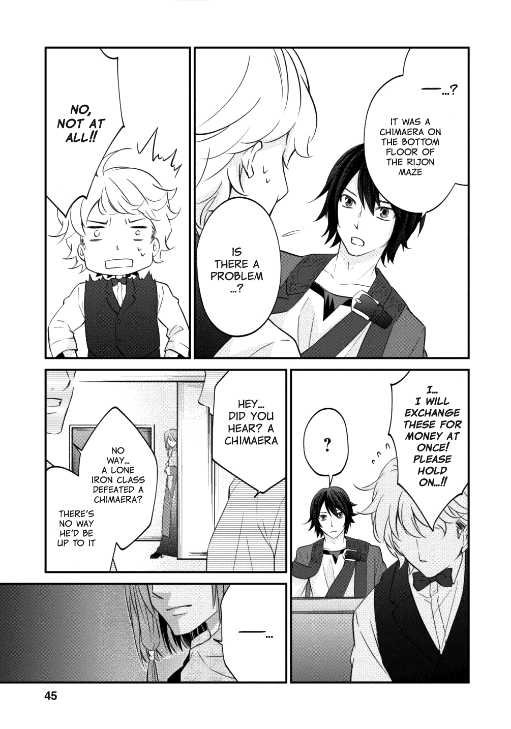 Around 40 "Shachiku" is Golem Master Chapter 8 page 19 - Chapter 8: Walled City of Macumba
