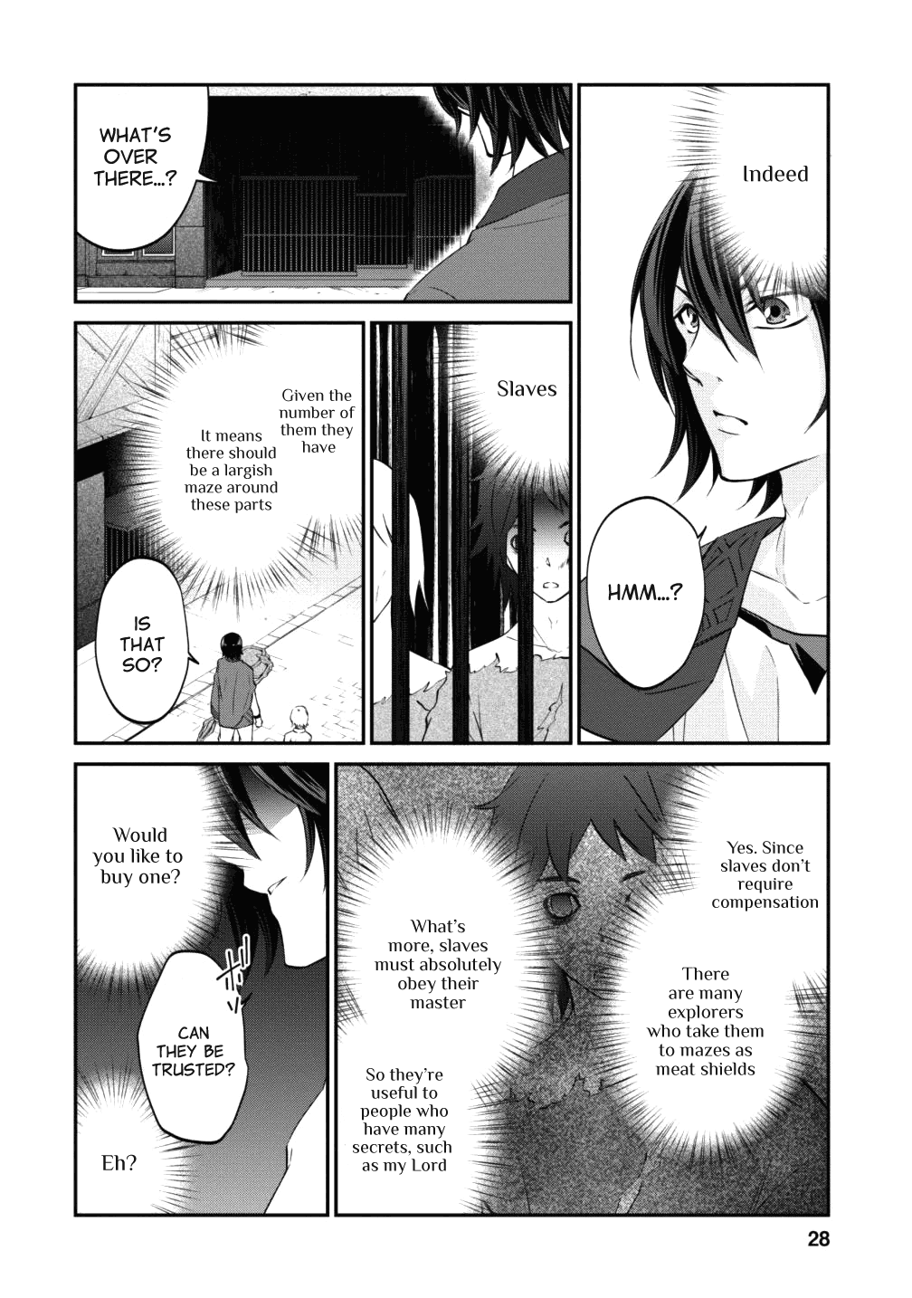 Around 40 "Shachiku" is Golem Master Chapter 8 page 2 - Chapter 8: Walled City of Macumba