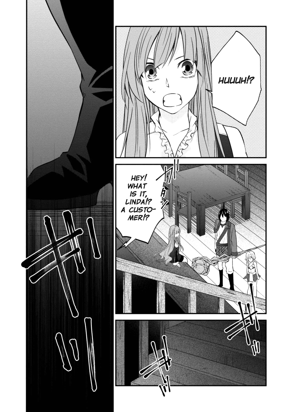 Around 40 "Shachiku" is Golem Master Chapter 8 page 27 - Chapter 8: Walled City of Macumba