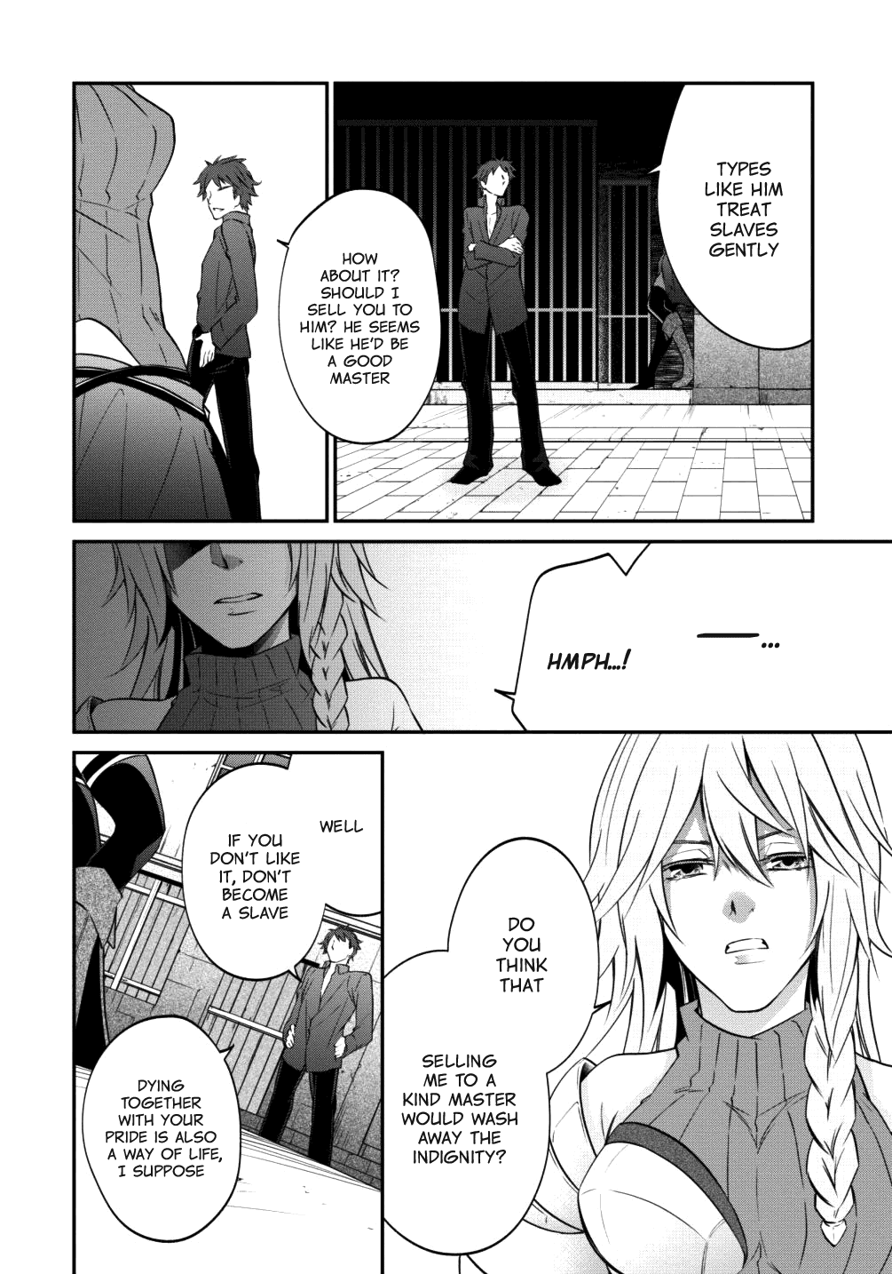 Around 40 "Shachiku" is Golem Master Chapter 8 page 6 - Chapter 8: Walled City of Macumba