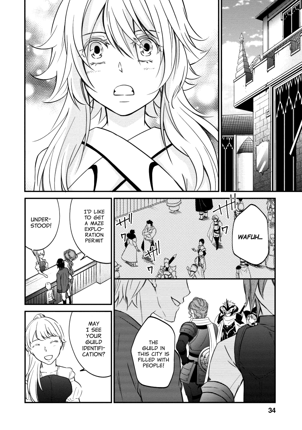 Around 40 "Shachiku" is Golem Master Chapter 8 page 8 - Chapter 8: Walled City of Macumba