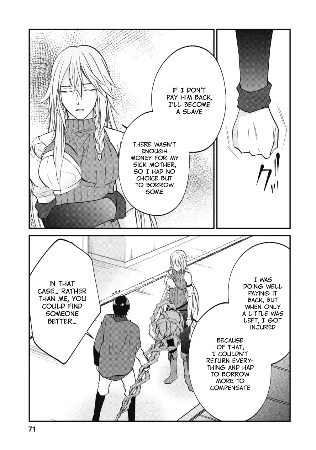 Around 40 "Shachiku" is Golem Master Chapter 9 page 17 - Chapter 9: Temporary Party