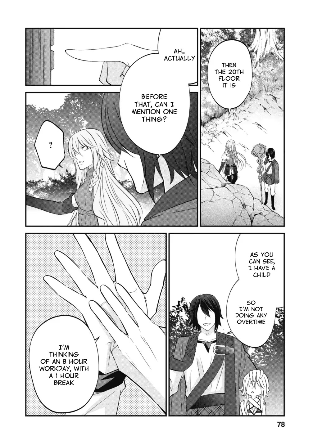 Around 40 "Shachiku" is Golem Master Chapter 9 page 24 - Chapter 9: Temporary Party