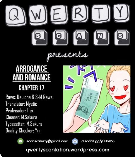 Arrogance and Romance Chapter 17 page 1 - Chapter 17
