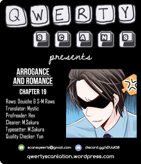 Arrogance and Romance Chapter 19 page 1 - Chapter 19