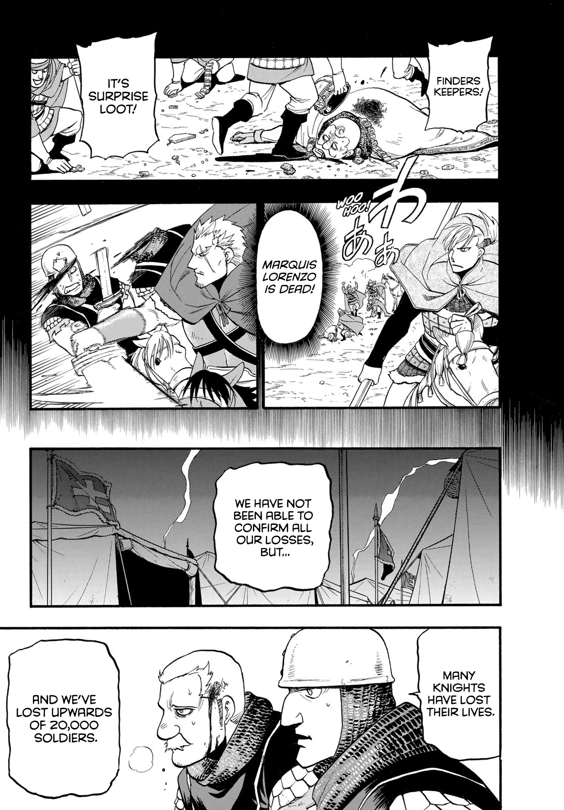 Arslan Senki (ARAKAWA Hiromu) Chapter 108 page 17 - Chapter 108: The Lusitanian Knight's Pride