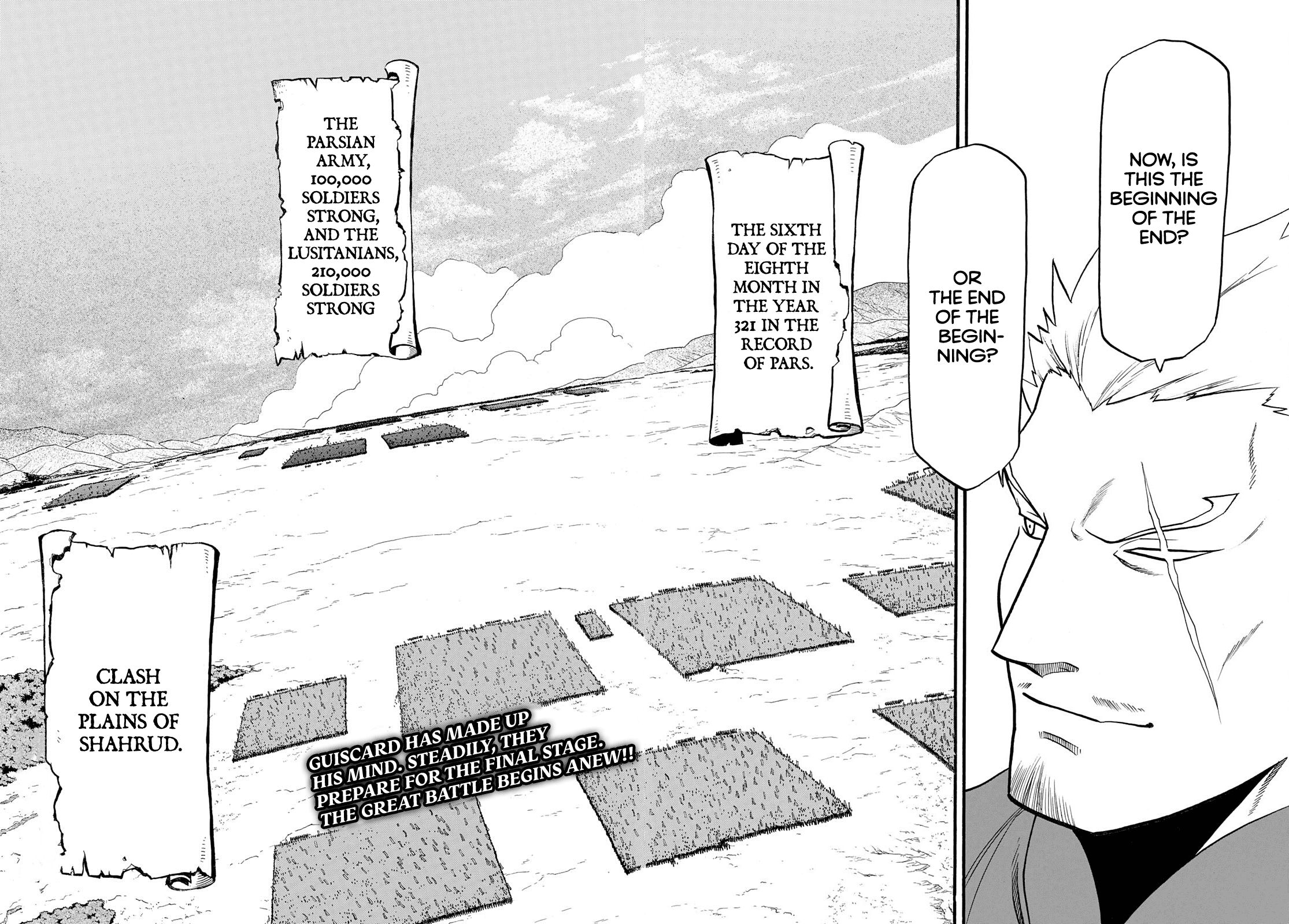 Arslan Senki (ARAKAWA Hiromu) Chapter 109 page 31 - Chapter 109: The Battle of Shahrud