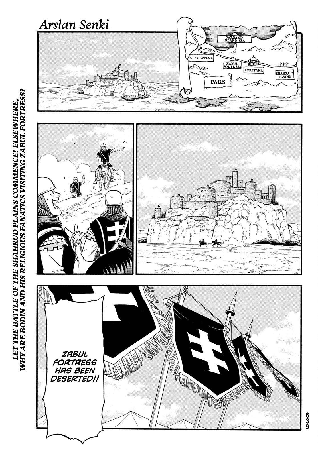 Arslan Senki (ARAKAWA Hiromu) Chapter 110 page 2 - Chapter 110: The Holy Voice of God