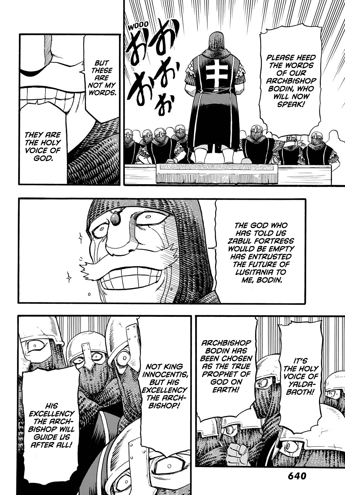 Arslan Senki (ARAKAWA Hiromu) Chapter 110 page 3 - Chapter 110: The Holy Voice of God