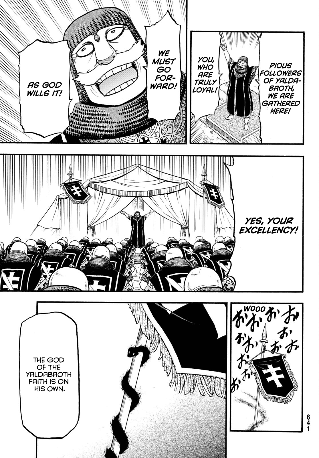 Arslan Senki (ARAKAWA Hiromu) Chapter 110 page 4 - Chapter 110: The Holy Voice of God