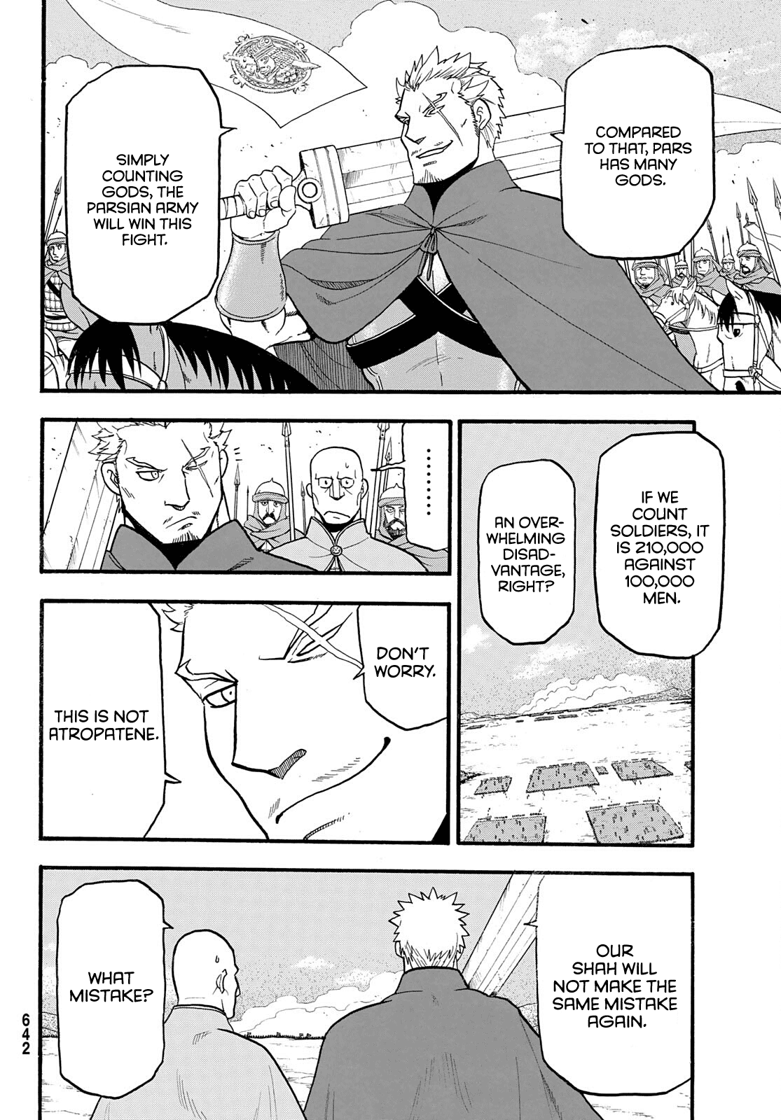 Arslan Senki (ARAKAWA Hiromu) Chapter 110 page 5 - Chapter 110: The Holy Voice of God
