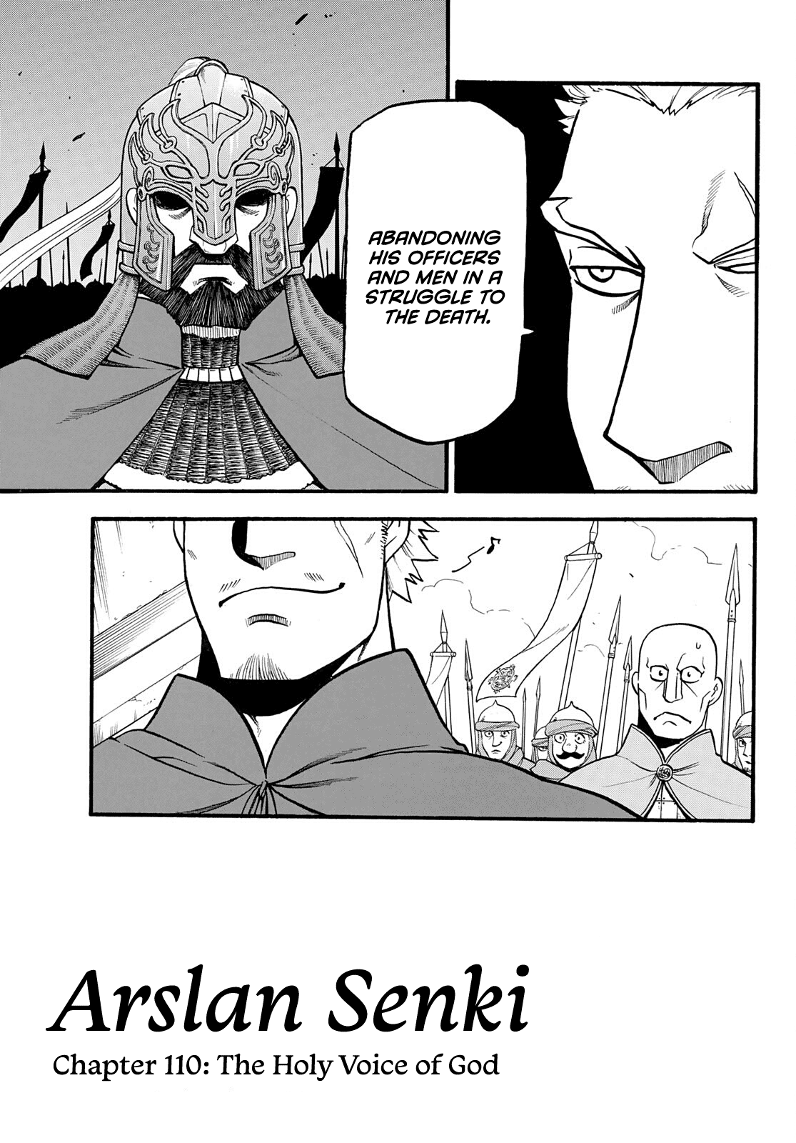 Arslan Senki (ARAKAWA Hiromu) Chapter 110 page 6 - Chapter 110: The Holy Voice of God