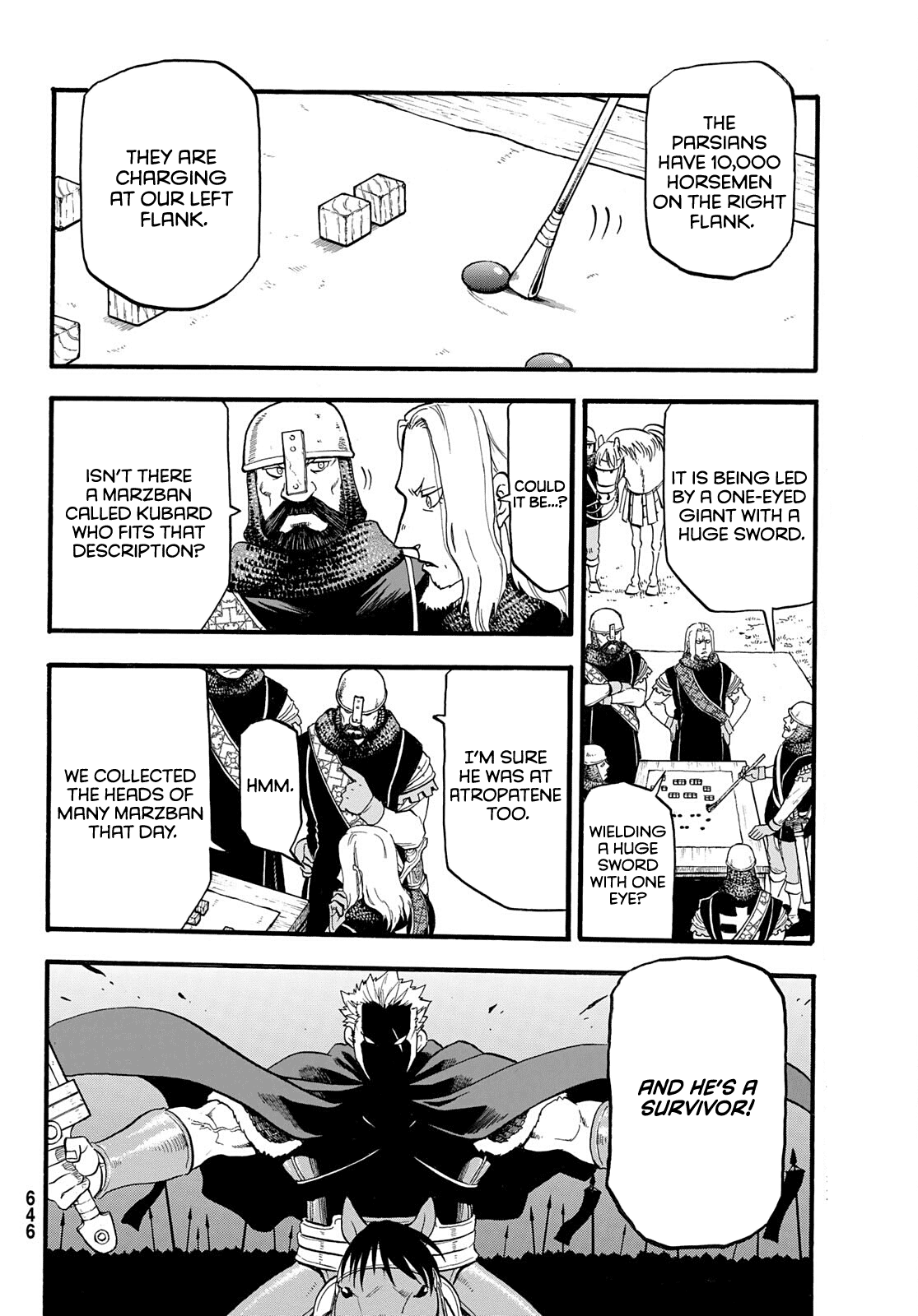 Arslan Senki (ARAKAWA Hiromu) Chapter 110 page 9 - Chapter 110: The Holy Voice of God