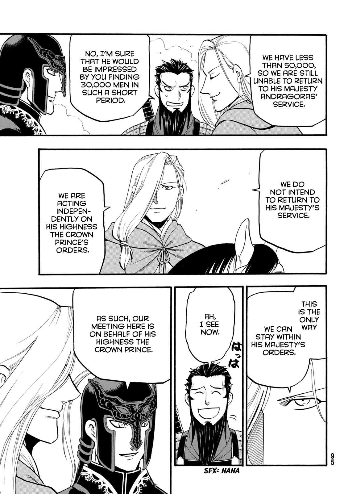 Arslan Senki (ARAKAWA Hiromu) Chapter 111 page 24 - Chapter 111: Lusitania's Counterattack