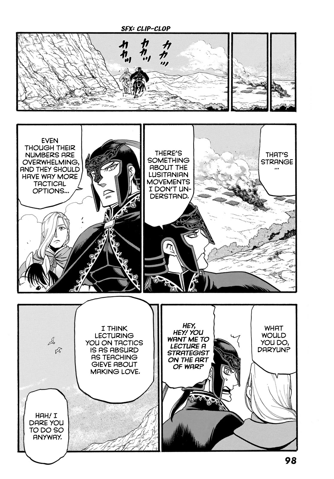 Arslan Senki (ARAKAWA Hiromu) Chapter 111 page 27 - Chapter 111: Lusitania's Counterattack