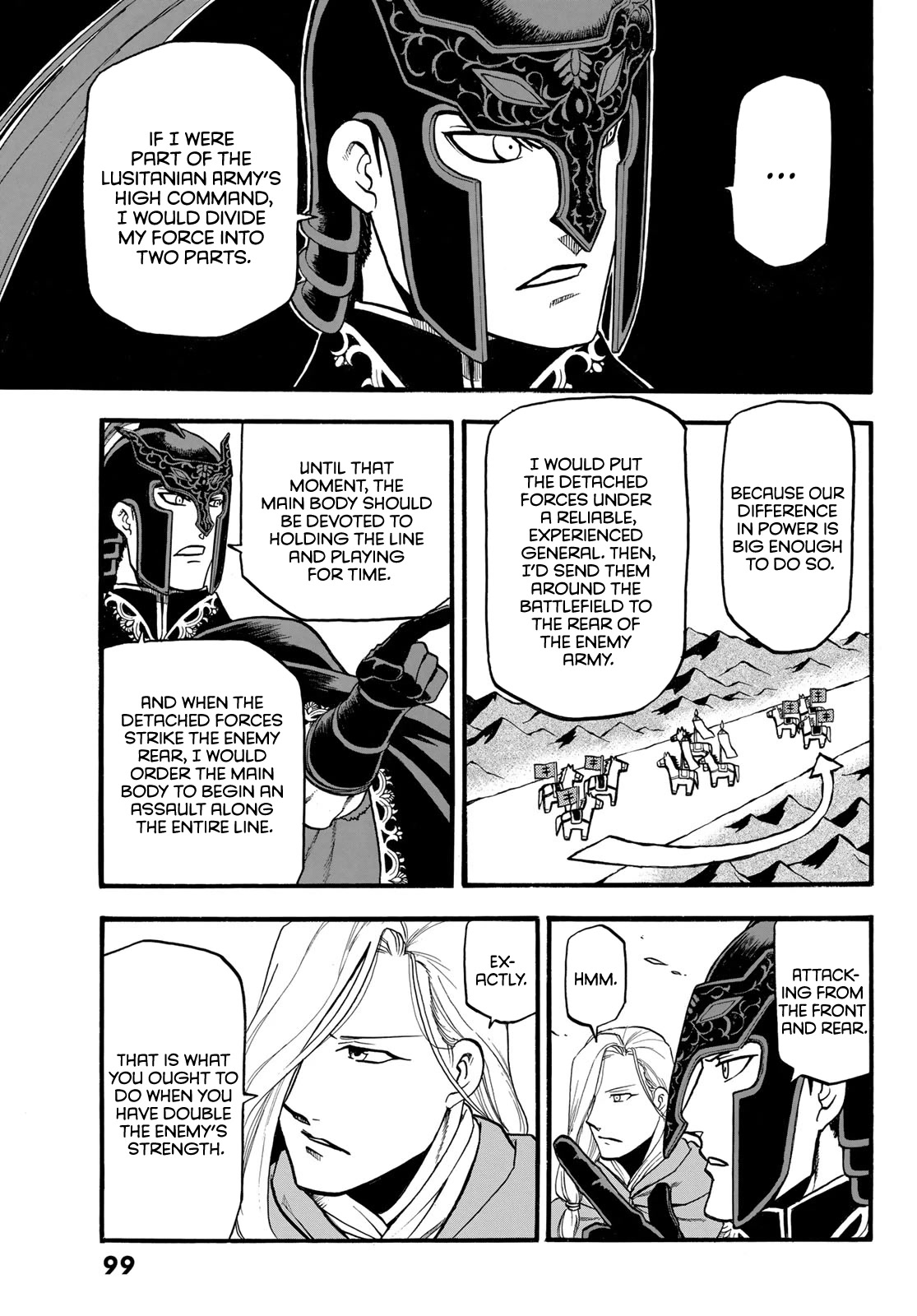 Arslan Senki (ARAKAWA Hiromu) Chapter 111 page 28 - Chapter 111: Lusitania's Counterattack
