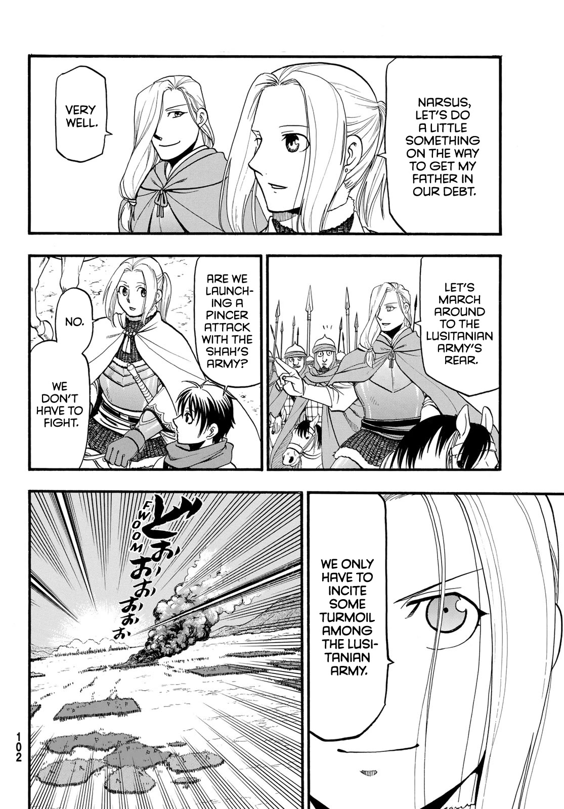 Arslan Senki (ARAKAWA Hiromu) Chapter 111 page 31 - Chapter 111: Lusitania's Counterattack