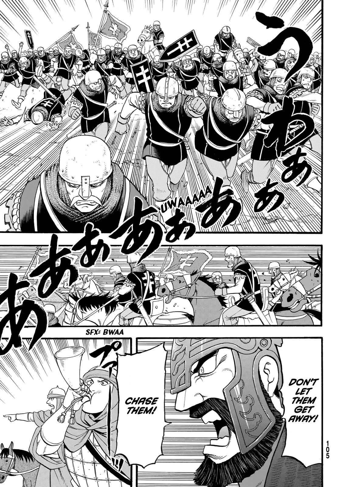 Arslan Senki (ARAKAWA Hiromu) Chapter 111 page 34 - Chapter 111: Lusitania's Counterattack