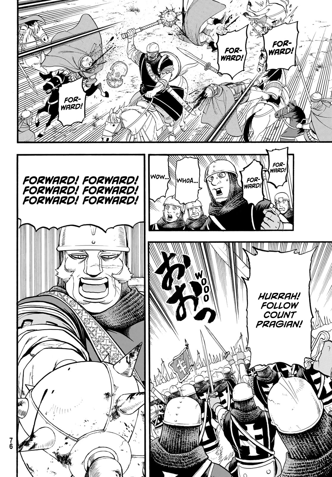 Arslan Senki (ARAKAWA Hiromu) Chapter 111 page 5 - Chapter 111: Lusitania's Counterattack