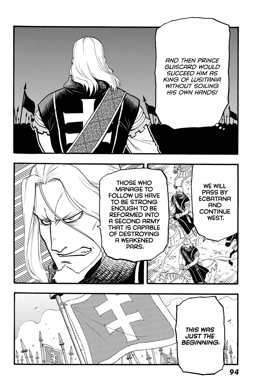 Arslan Senki (ARAKAWA Hiromu) Chapter 112 page 19 - Chapter 112: The Twilight of Shahrud