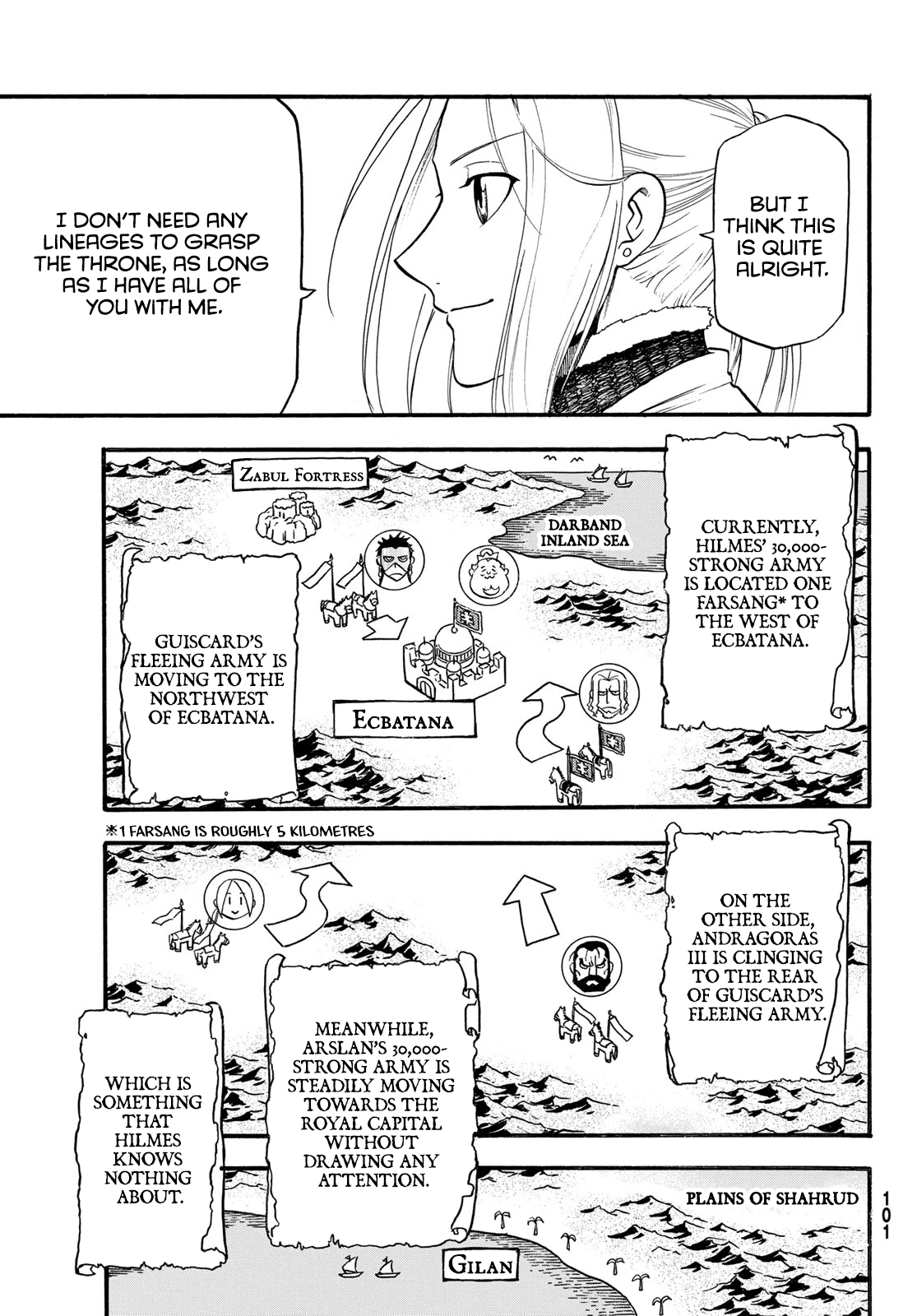 Arslan Senki (ARAKAWA Hiromu) Chapter 112 page 26 - Chapter 112: The Twilight of Shahrud