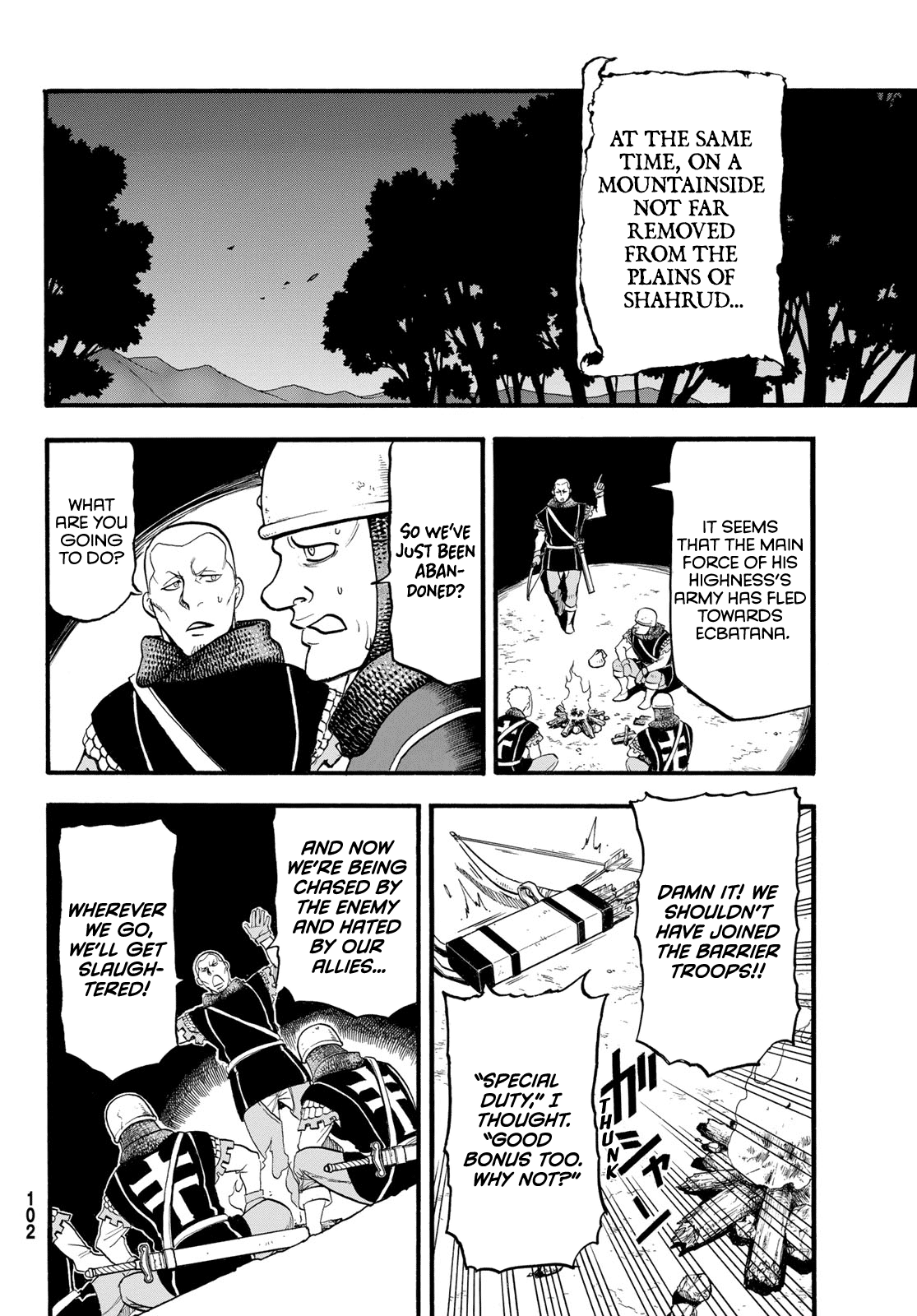 Arslan Senki (ARAKAWA Hiromu) Chapter 112 page 27 - Chapter 112: The Twilight of Shahrud
