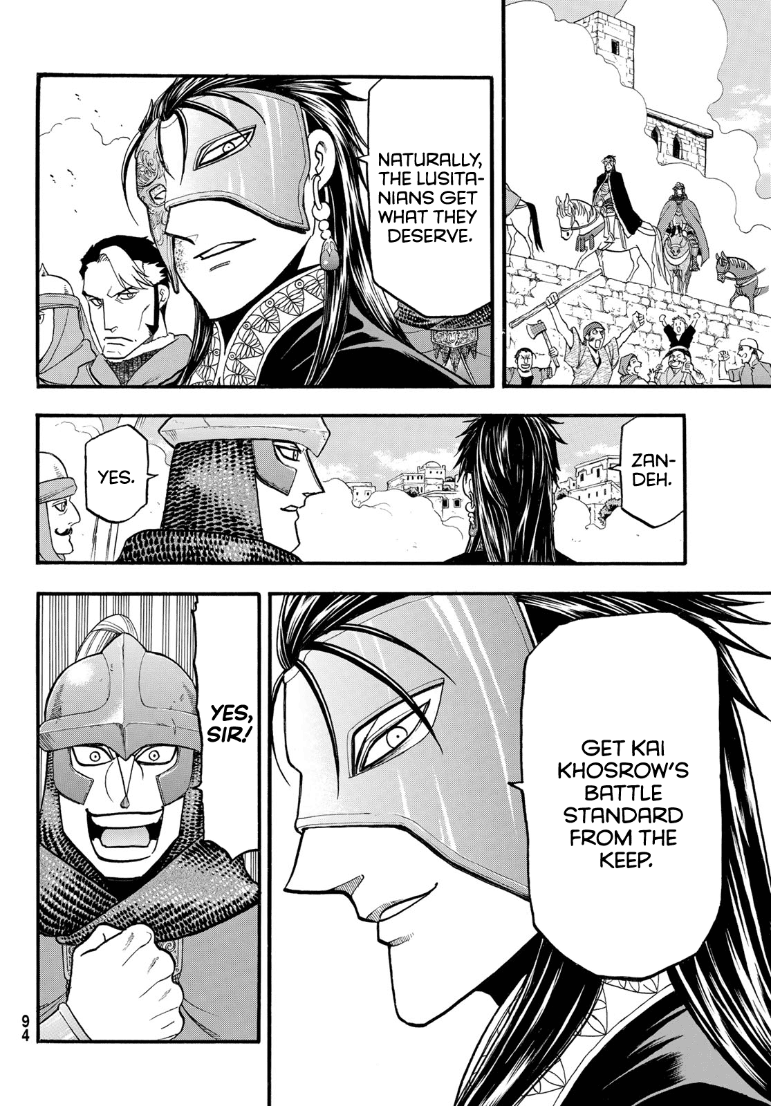 Arslan Senki (ARAKAWA Hiromu) Chapter 113 page 25 - Chapter 113: Drunk with Bloodshed