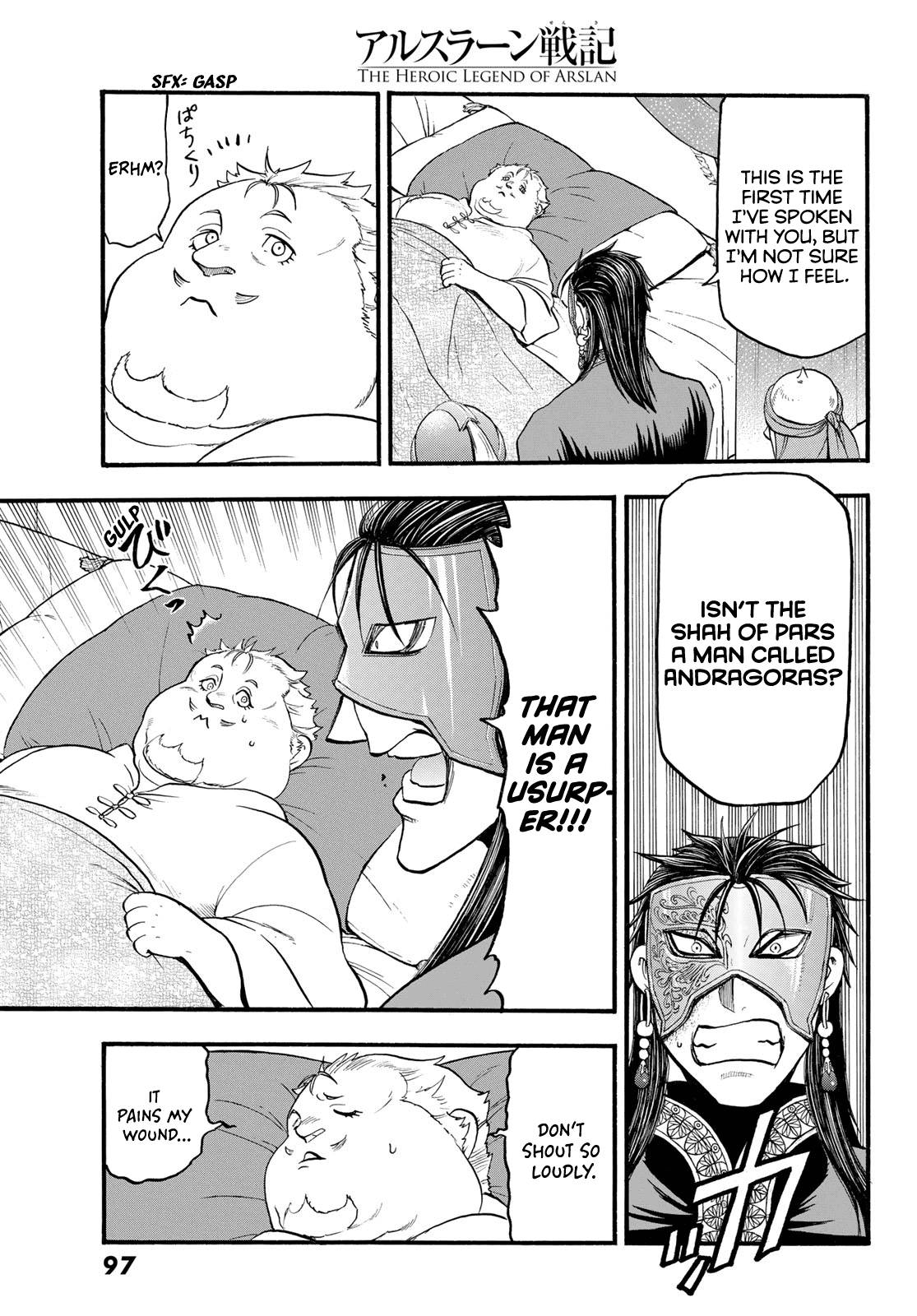 Arslan Senki (ARAKAWA Hiromu) Chapter 113 page 28 - Chapter 113: Drunk with Bloodshed