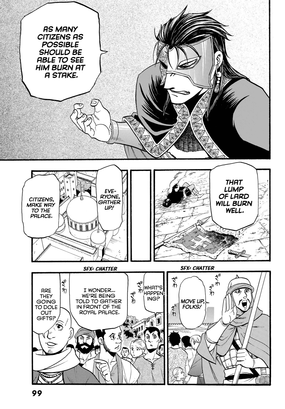 Arslan Senki (ARAKAWA Hiromu) Chapter 113 page 30 - Chapter 113: Drunk with Bloodshed