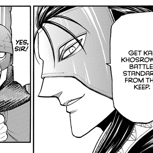 Arslan Senki (ARAKAWA Hiromu) Chapter 113: Drunk with Bloodshed cover