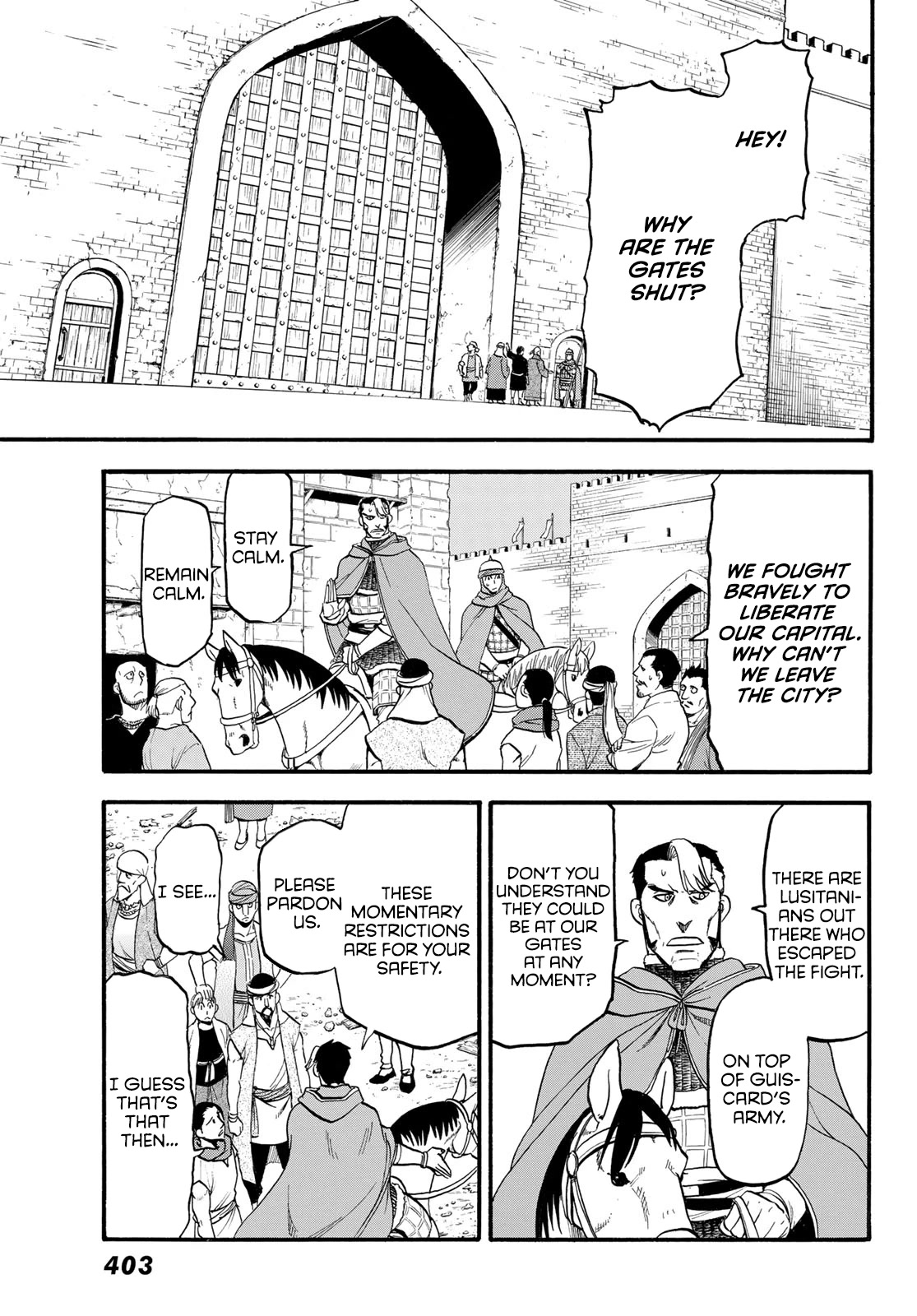 Arslan Senki (ARAKAWA Hiromu) Chapter 114 page 10 - Chapter 114: Guiscard's Misfortune