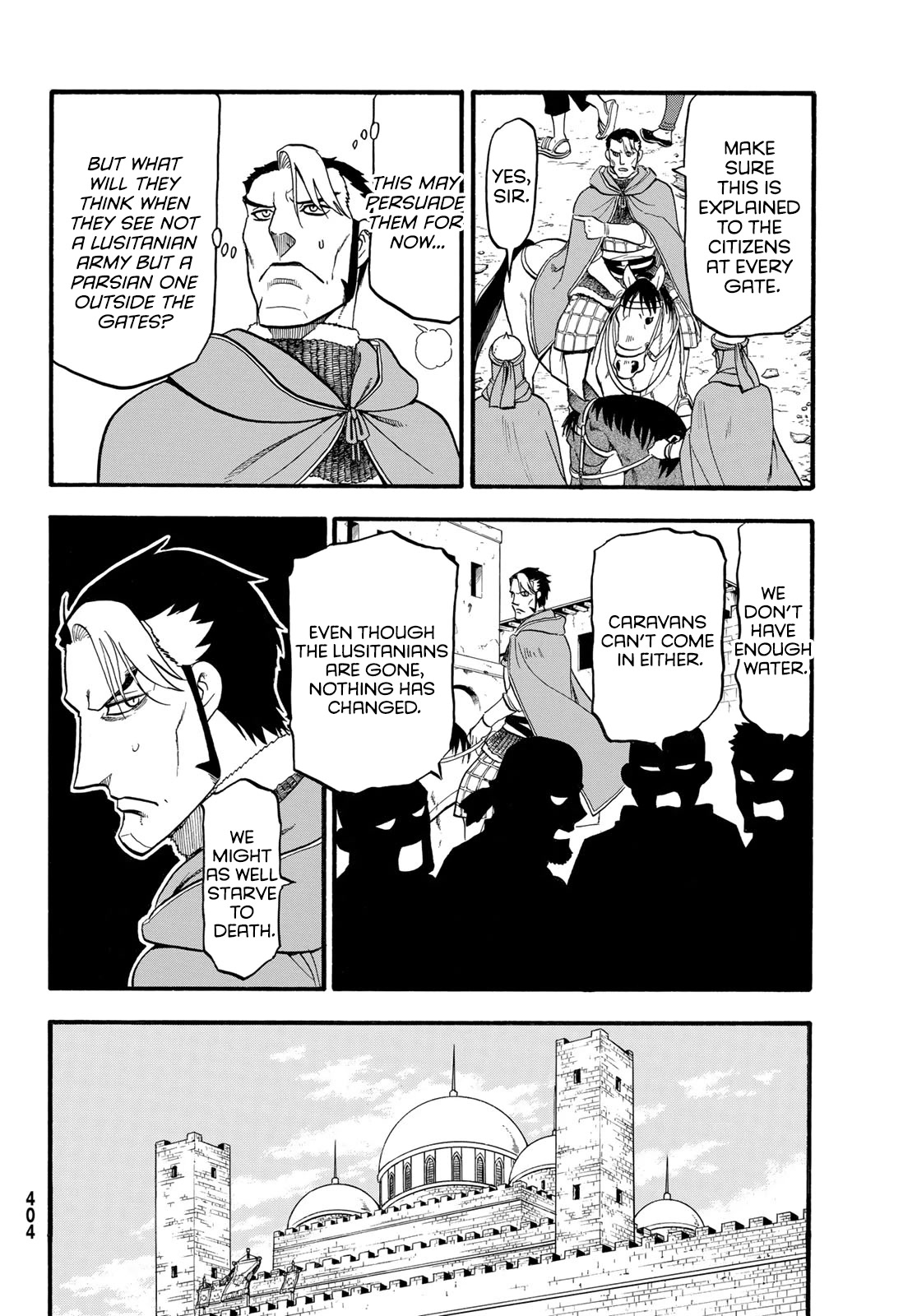 Arslan Senki (ARAKAWA Hiromu) Chapter 114 page 11 - Chapter 114: Guiscard's Misfortune