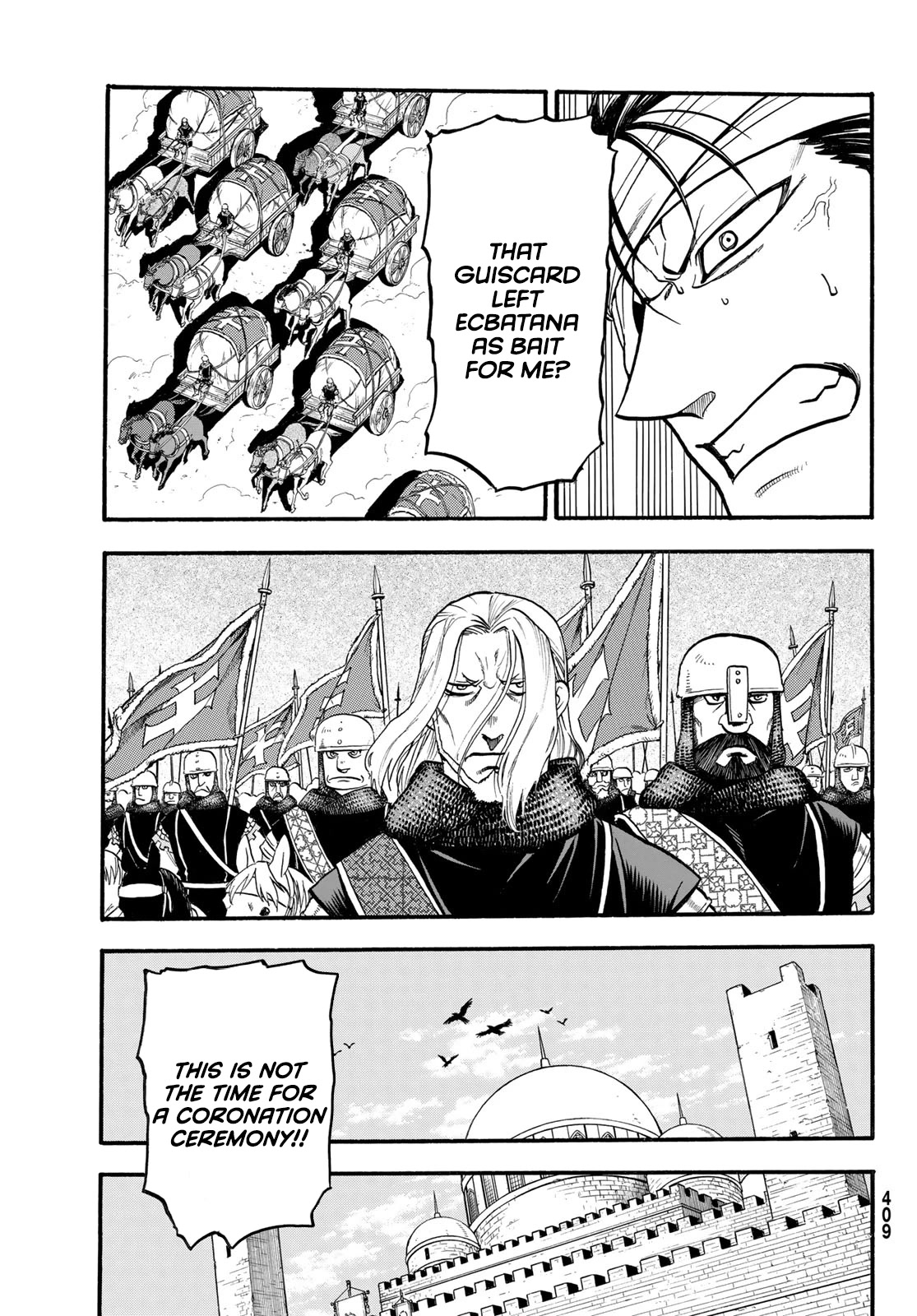 Arslan Senki (ARAKAWA Hiromu) Chapter 114 page 16 - Chapter 114: Guiscard's Misfortune