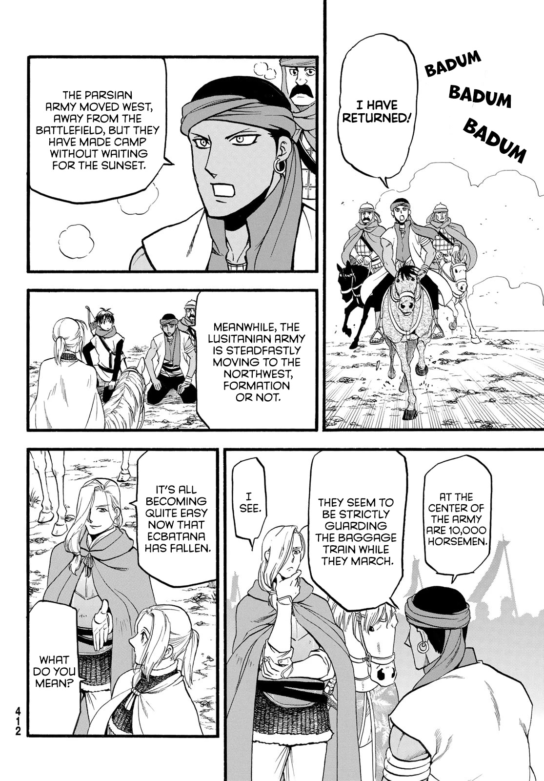 Arslan Senki (ARAKAWA Hiromu) Chapter 114 page 19 - Chapter 114: Guiscard's Misfortune