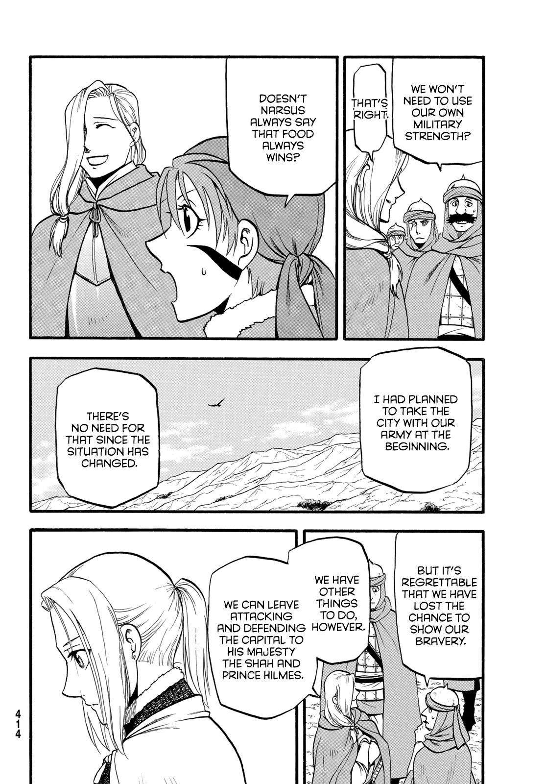 Arslan Senki (ARAKAWA Hiromu) Chapter 114 page 21 - Chapter 114: Guiscard's Misfortune