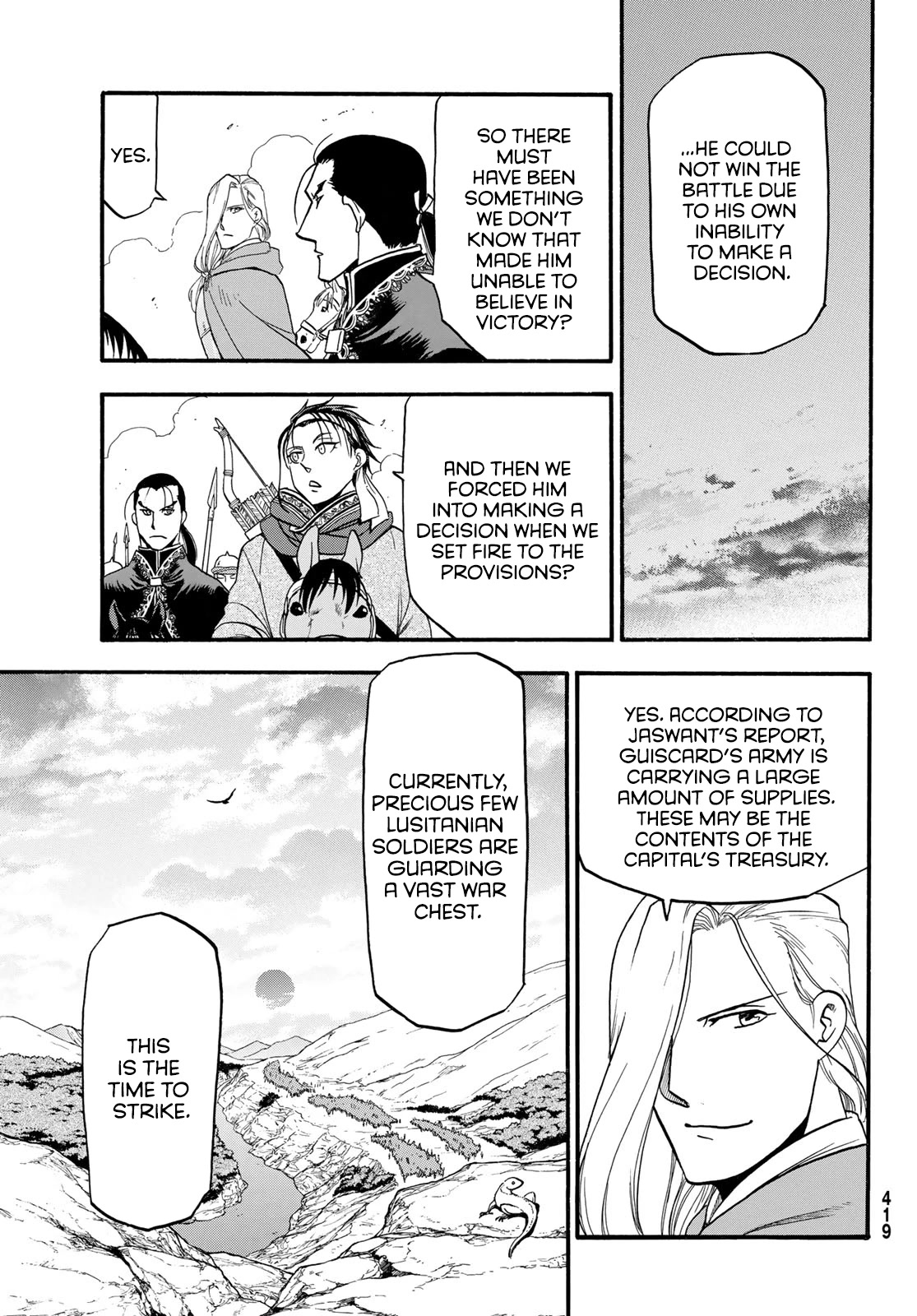Arslan Senki (ARAKAWA Hiromu) Chapter 114 page 26 - Chapter 114: Guiscard's Misfortune