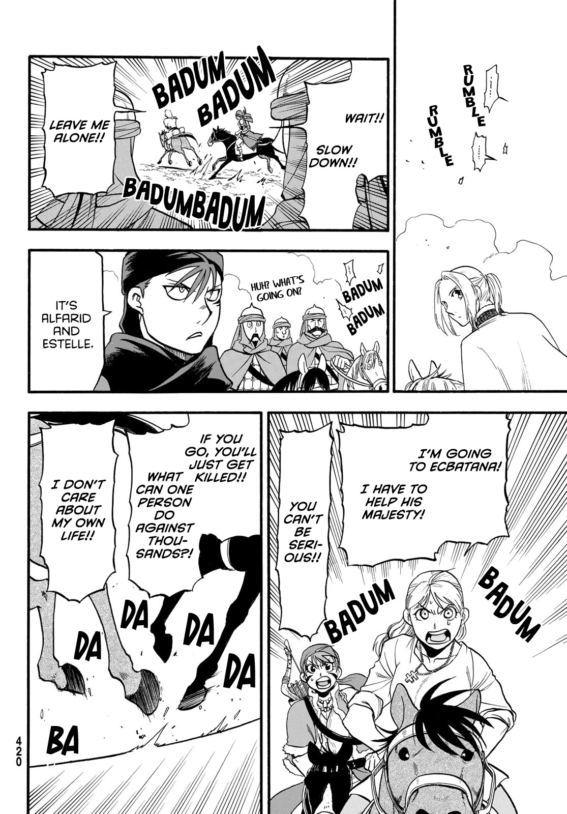Arslan Senki (ARAKAWA Hiromu) Chapter 114 page 27 - Chapter 114: Guiscard's Misfortune