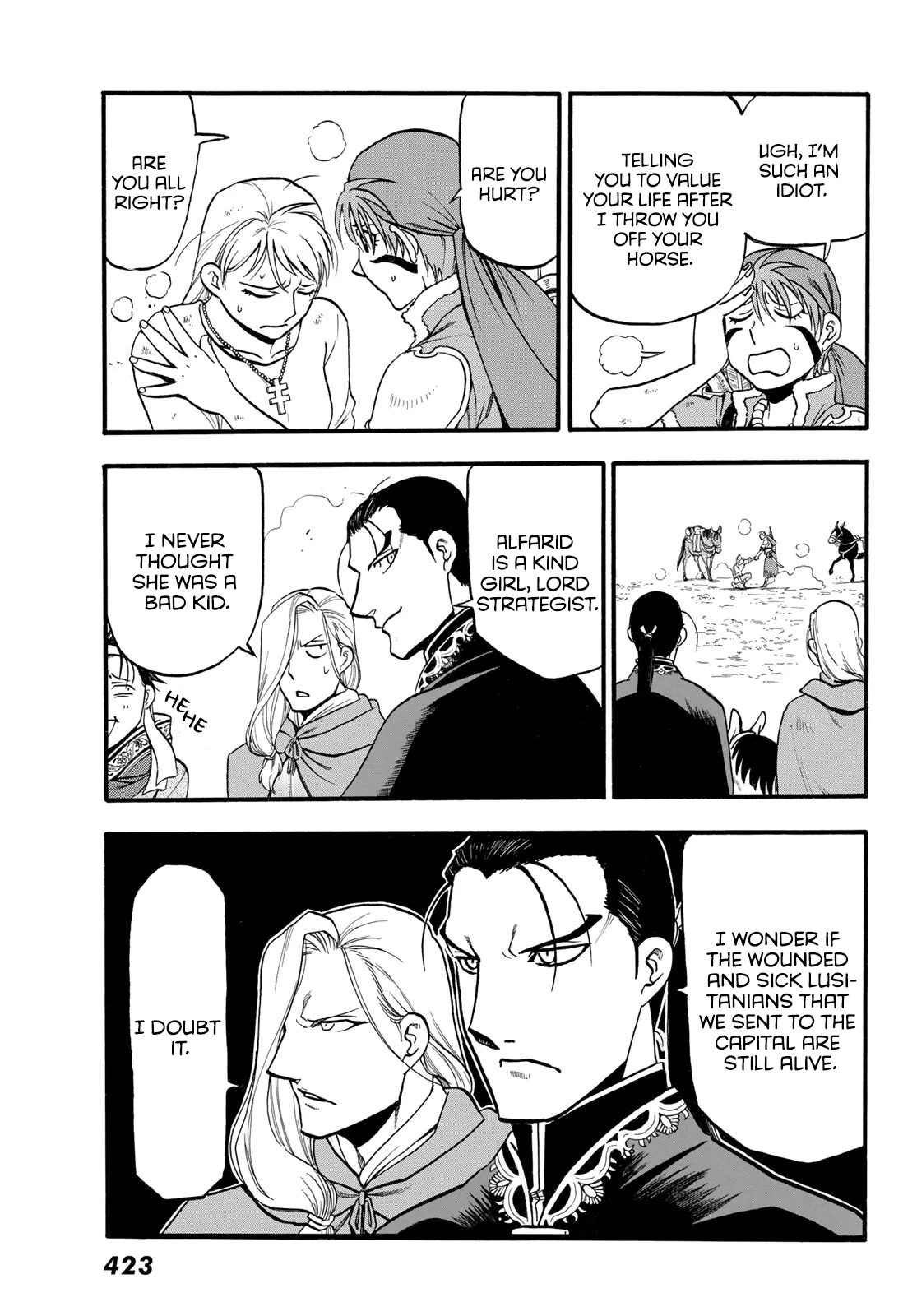 Arslan Senki (ARAKAWA Hiromu) Chapter 114 page 30 - Chapter 114: Guiscard's Misfortune