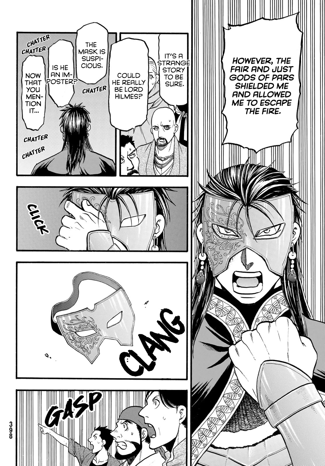 Arslan Senki (ARAKAWA Hiromu) Chapter 114 page 5 - Chapter 114: Guiscard's Misfortune