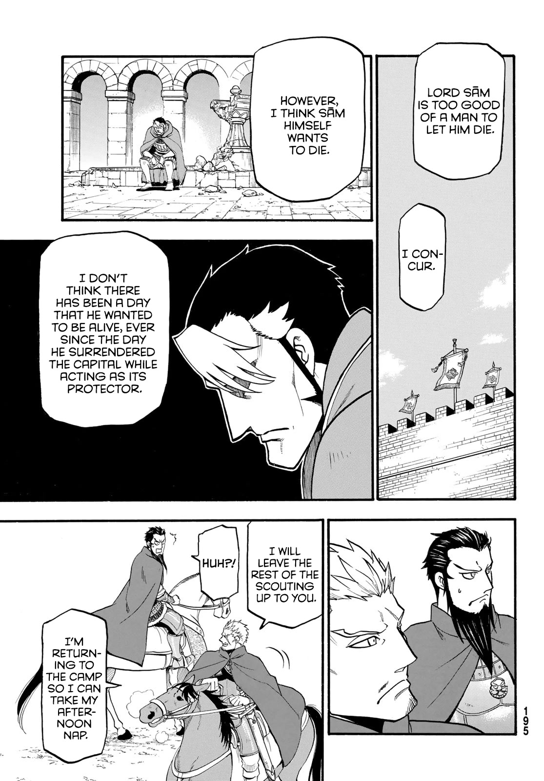 Arslan Senki (ARAKAWA Hiromu) Chapter 115 page 28 - Chapter 115: Whispers of the Devil