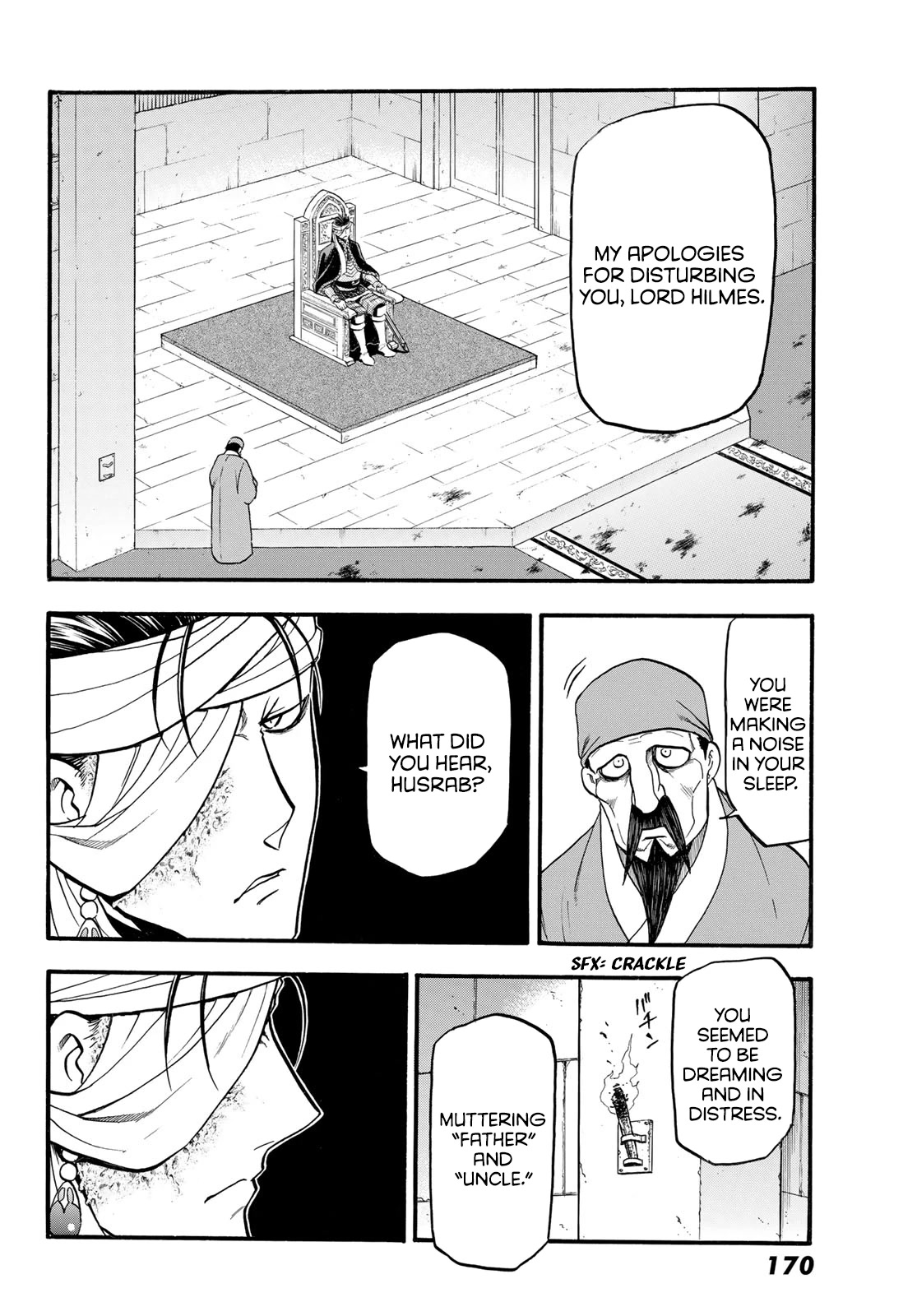 Arslan Senki (ARAKAWA Hiromu) Chapter 115 page 3 - Chapter 115: Whispers of the Devil