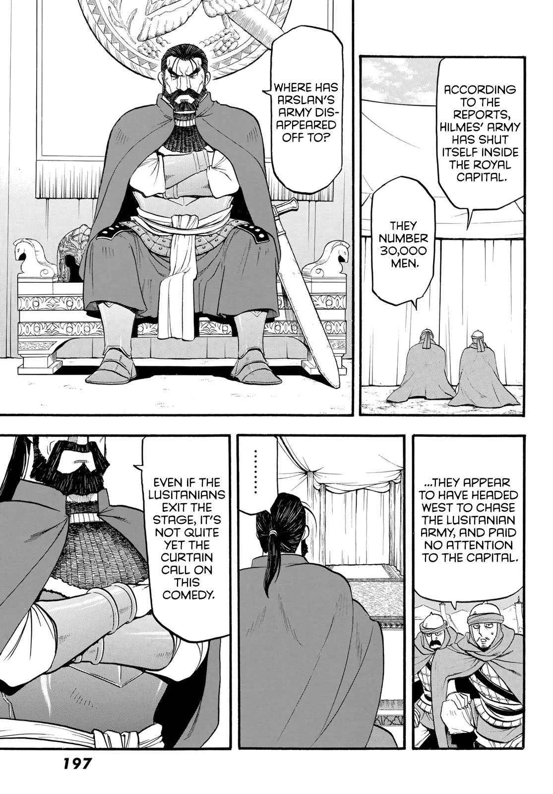 Arslan Senki (ARAKAWA Hiromu) Chapter 115 page 30 - Chapter 115: Whispers of the Devil