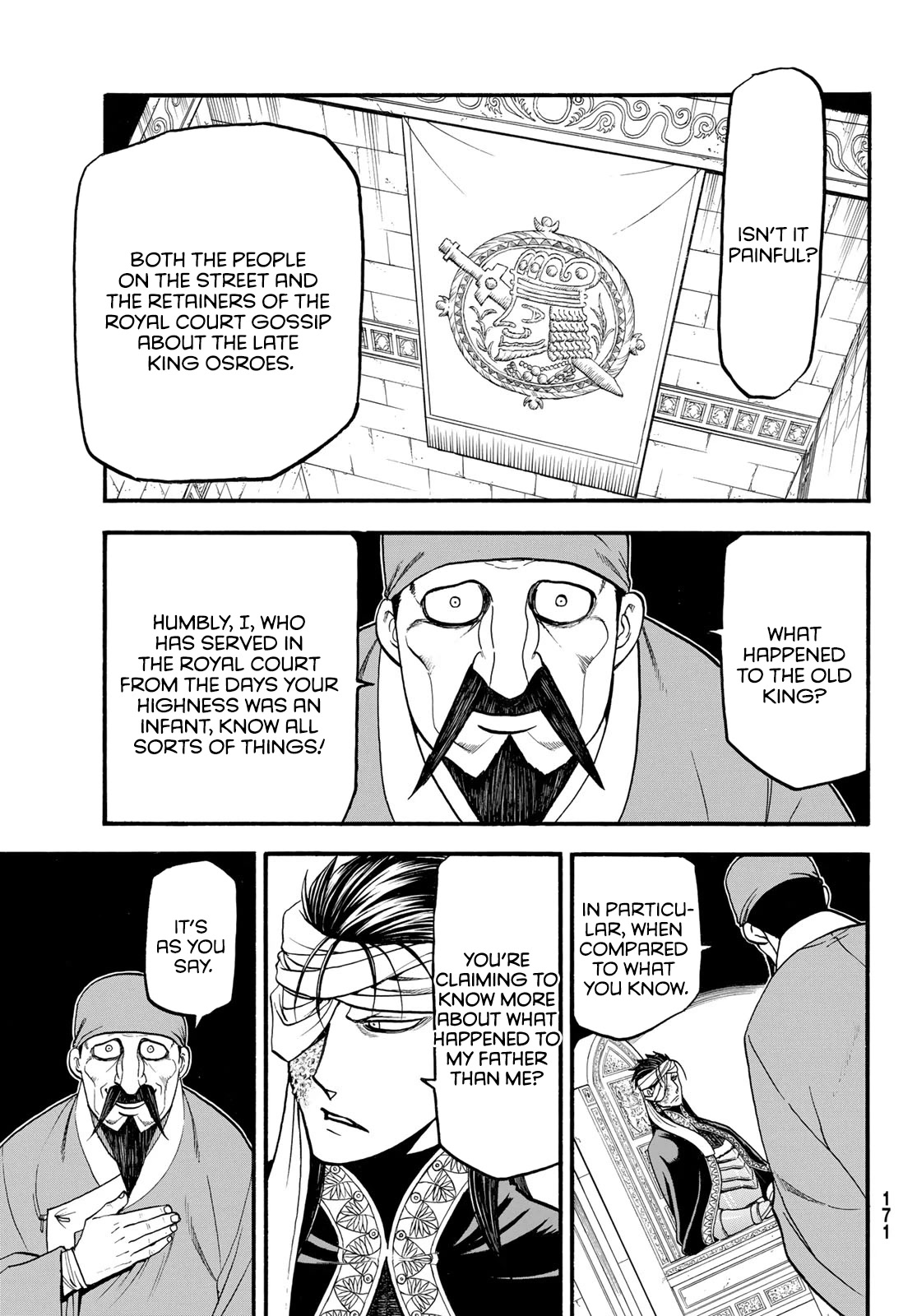 Arslan Senki (ARAKAWA Hiromu) Chapter 115 page 4 - Chapter 115: Whispers of the Devil