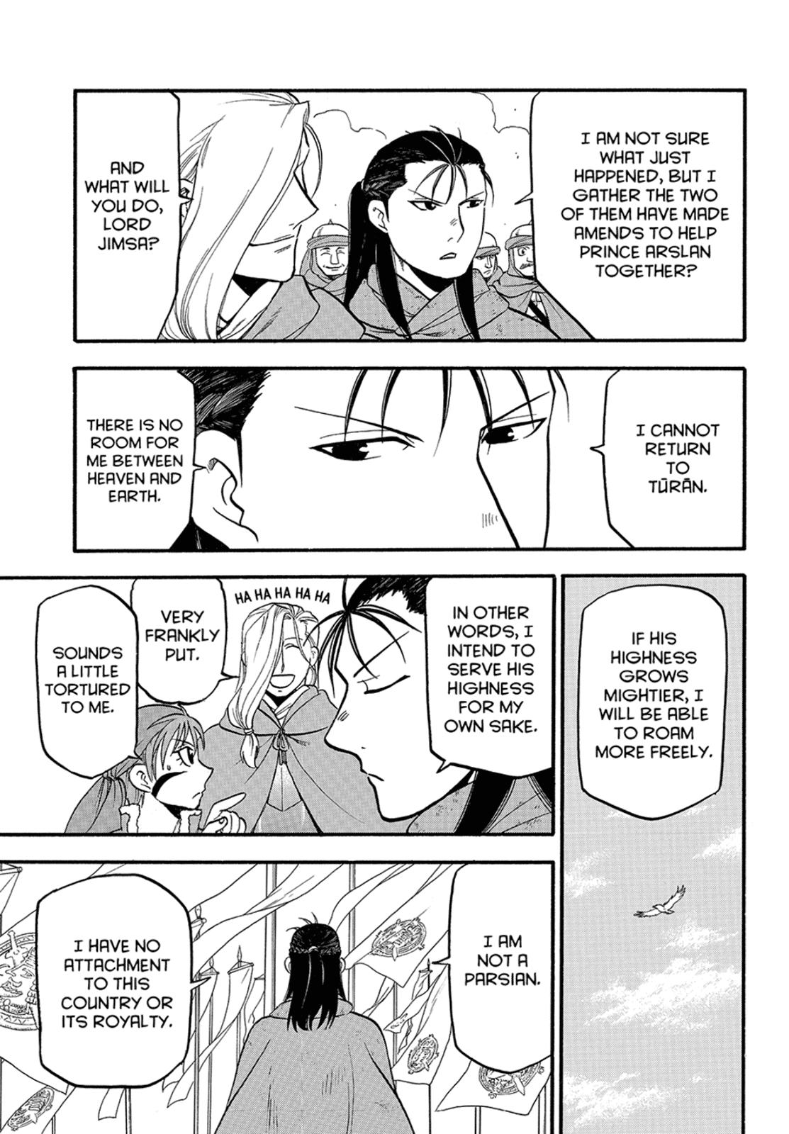 Arslan Senki (ARAKAWA Hiromu) Chapter 116 page 21 - Chapter 116