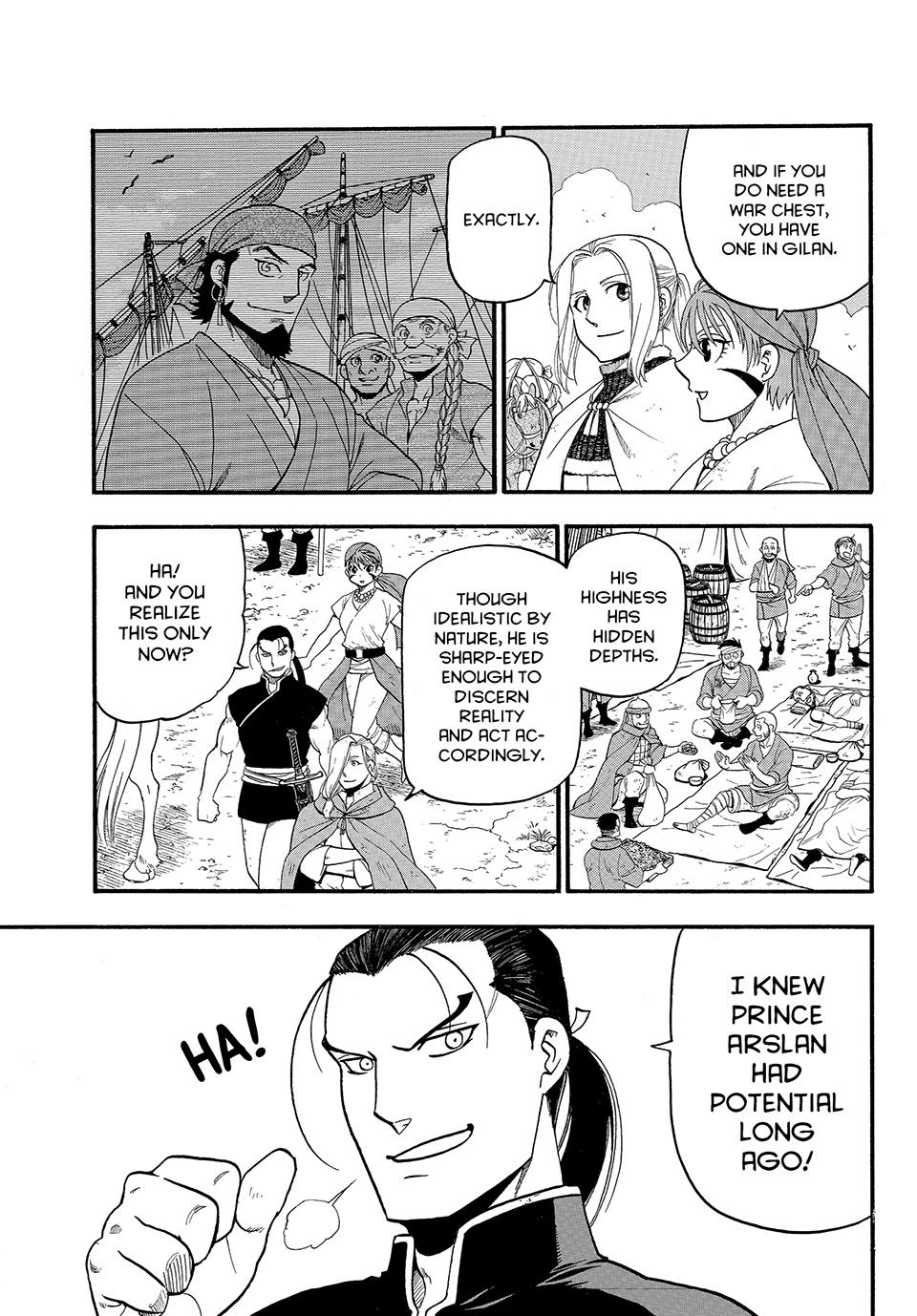 Arslan Senki (ARAKAWA Hiromu) Chapter 123 page 3 - Chapter 123