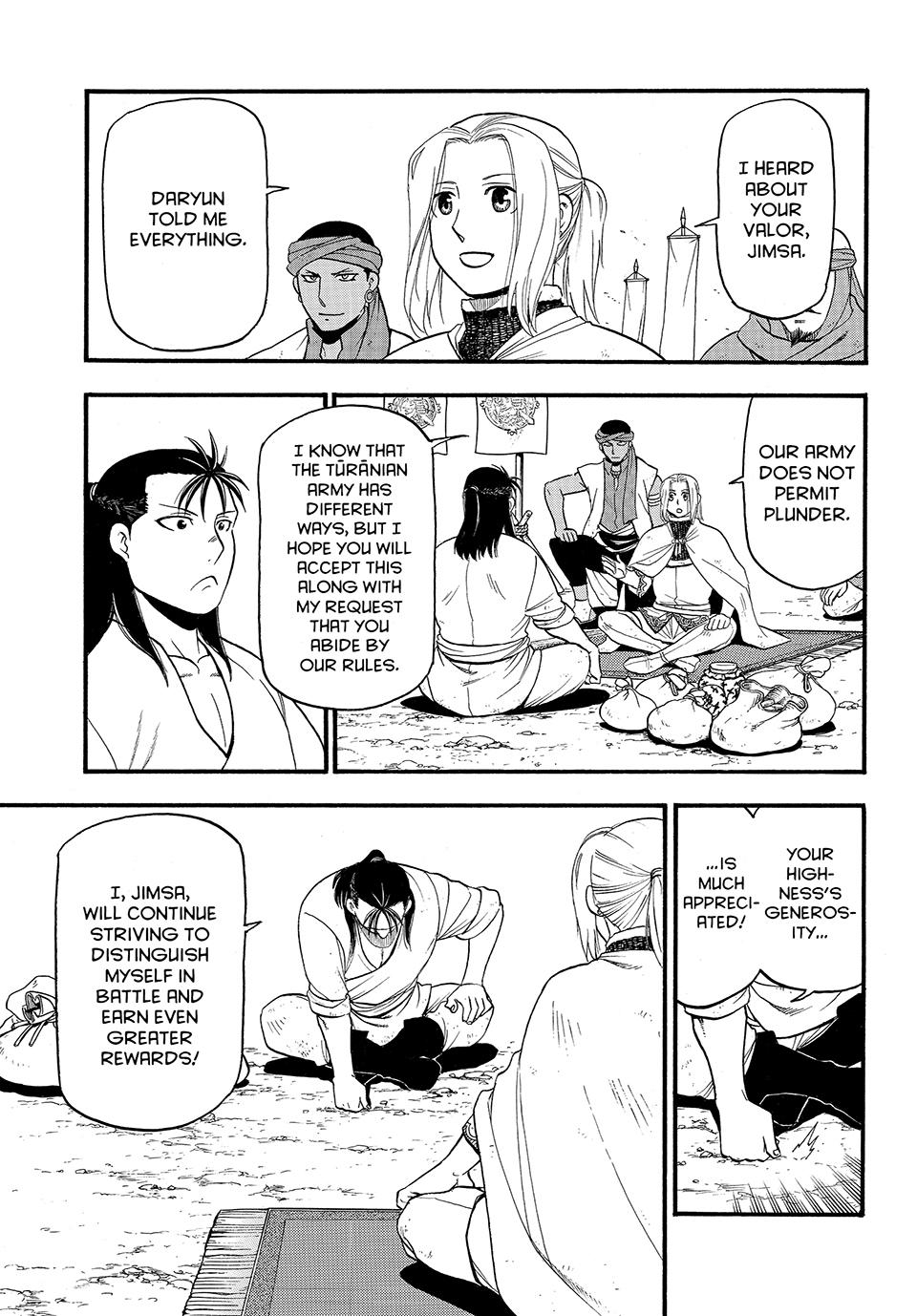 Arslan Senki (ARAKAWA Hiromu) Chapter 123 page 5 - Chapter 123